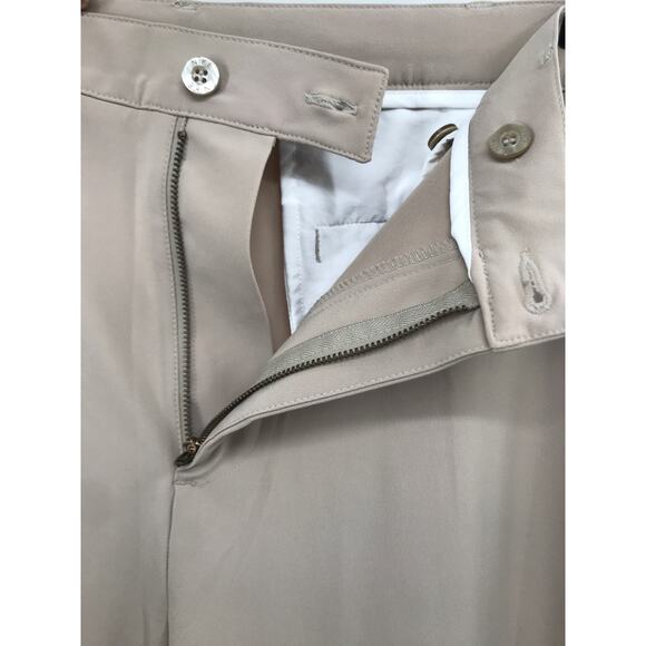 Nike Mens Tan Coaches Performance Chino Pants Size 40 Unhemmed - Picture 4 of 12